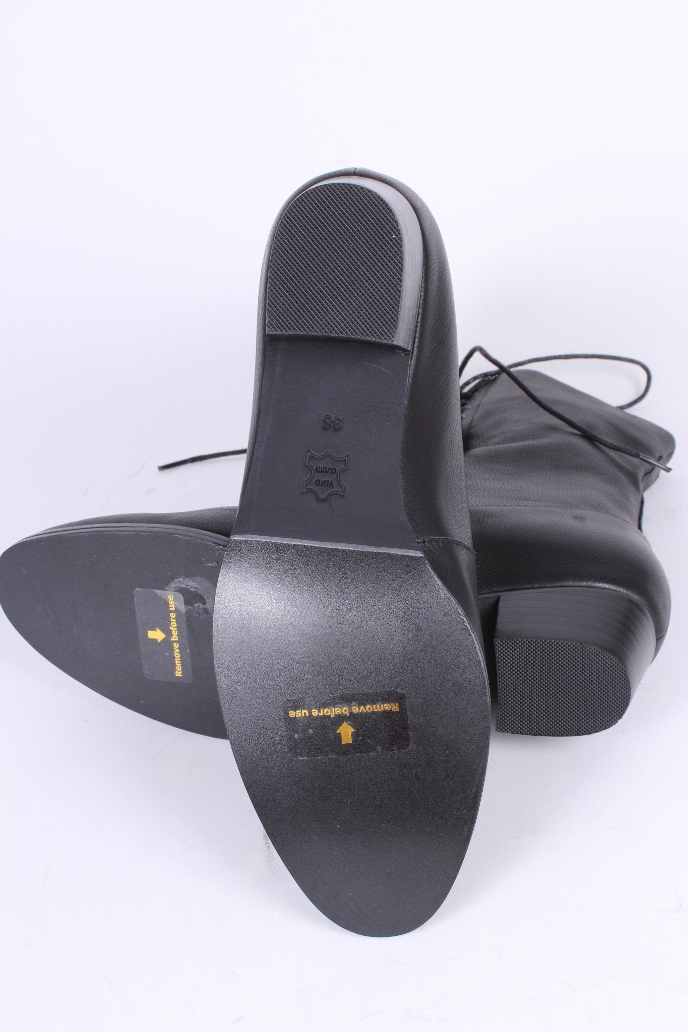 1910s Everyday Lace-up Boots - Black - Ruth