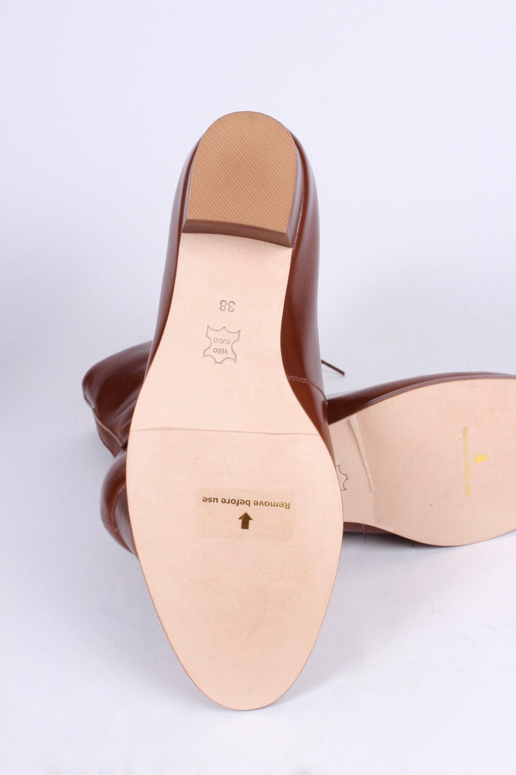 1910s Everyday Lace-up Boots - Cognac Brown - Ruth