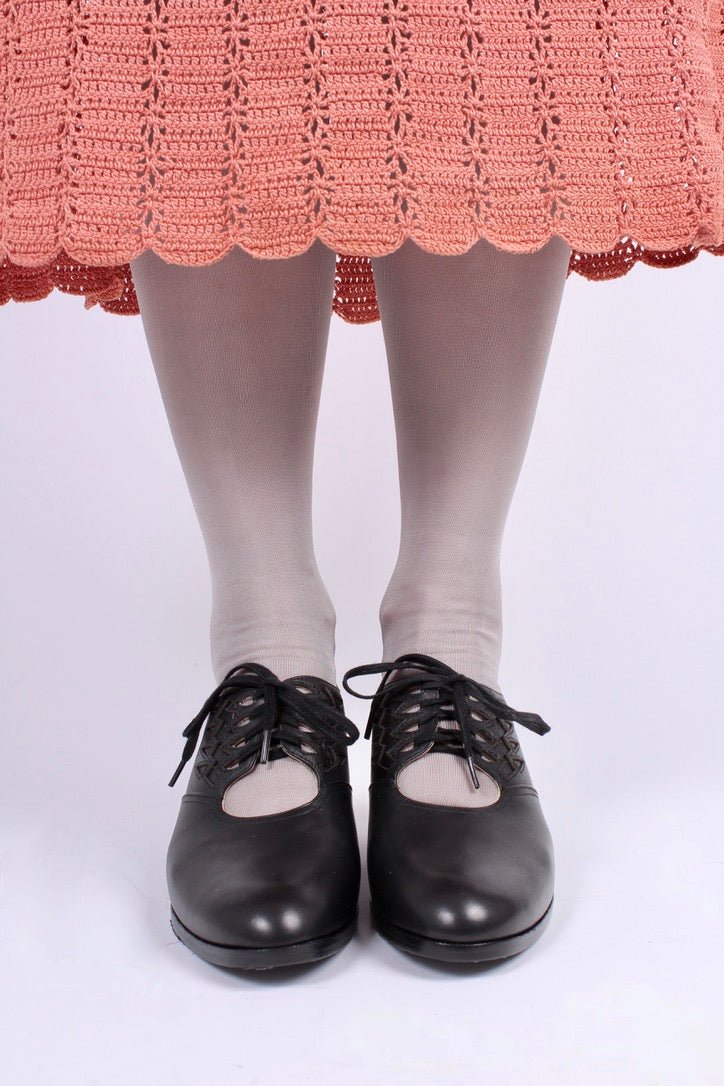 1930s Oxford shoes, black, Emma
