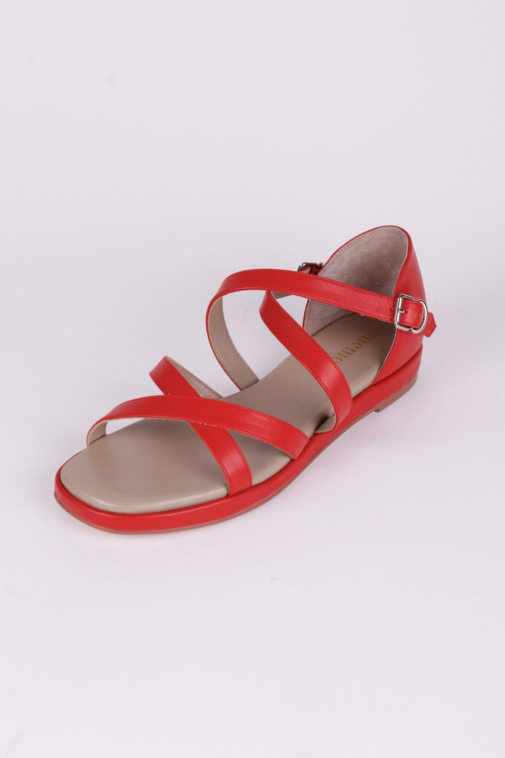 Early 1950s summer sandals - Red - Sophia