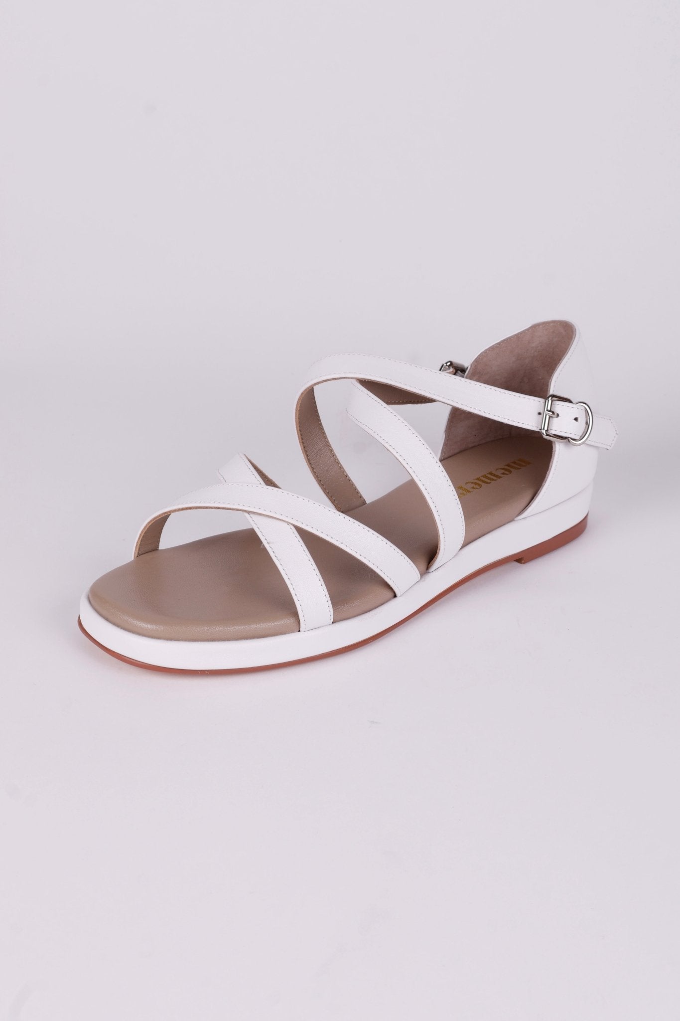 Early 1950s summer sandals - White - Sophia