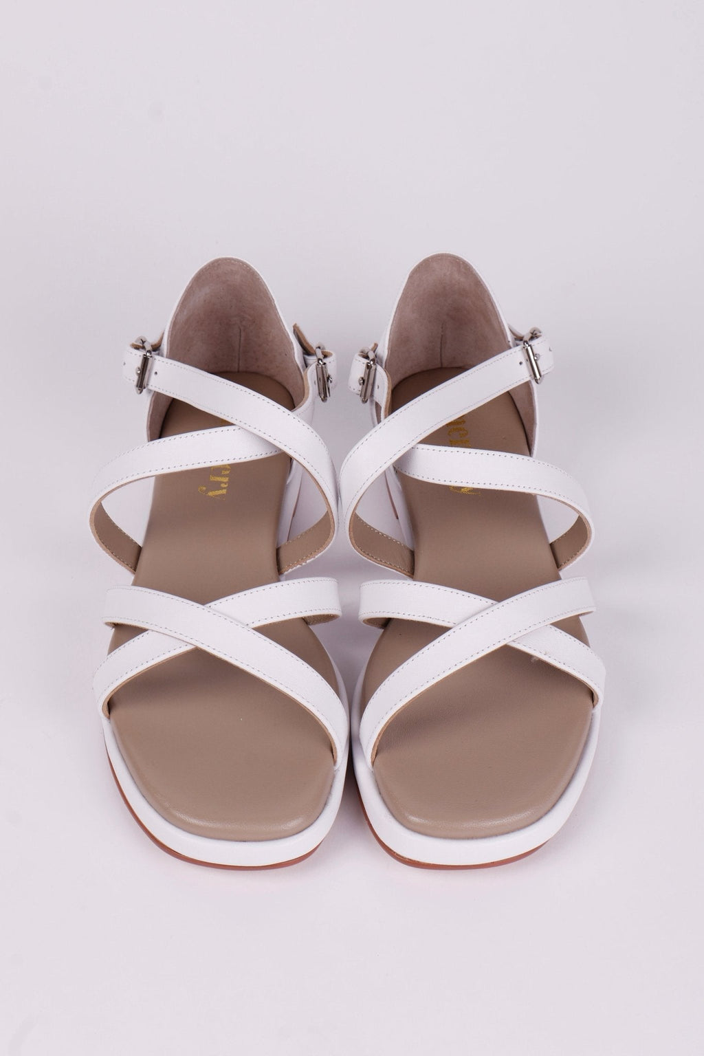 Early 1950s summer sandals - White - Sophia