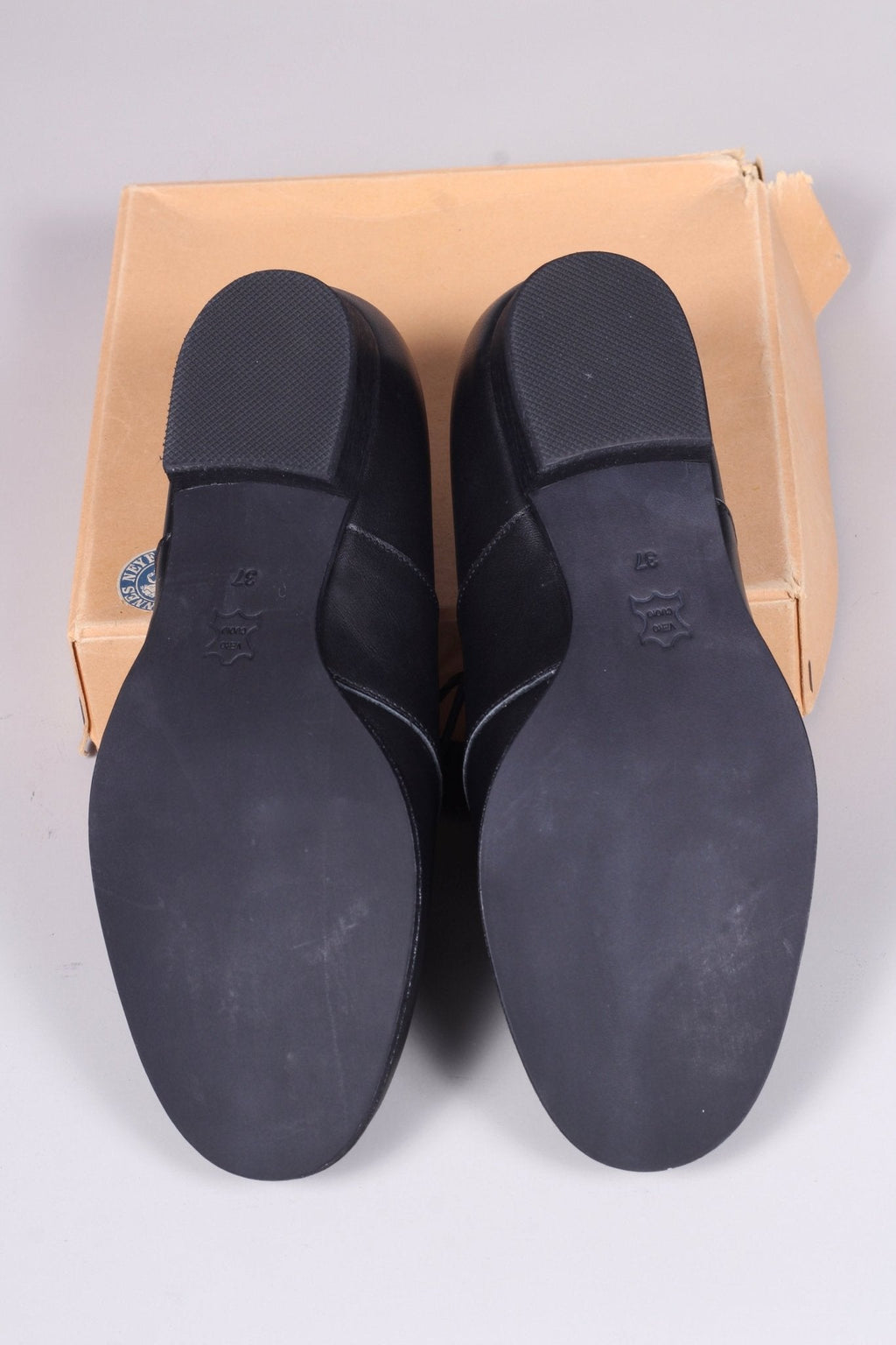 40s Derby shoe with tassels - Black - Billie