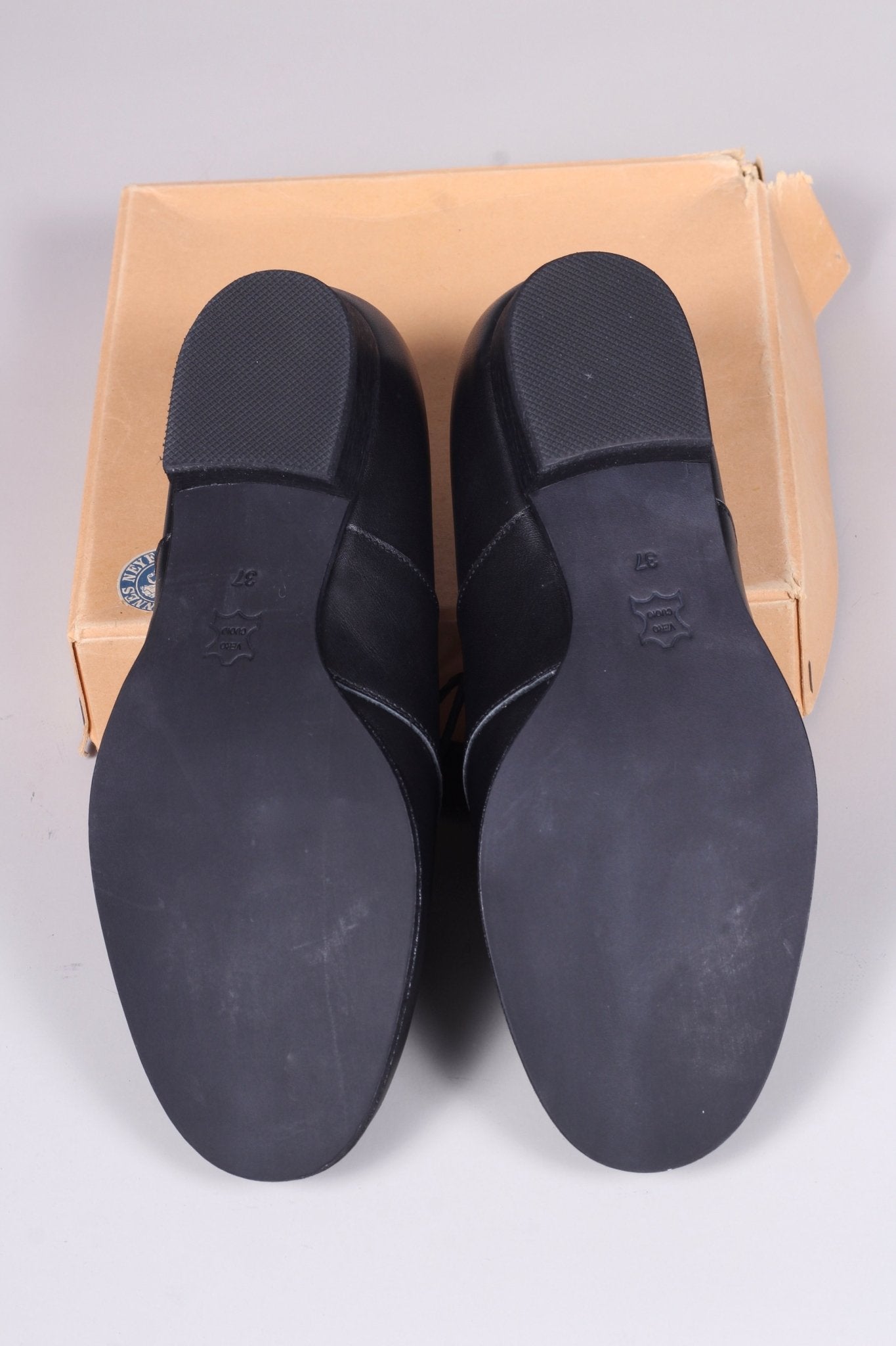 40s Derby shoe with tassels - Black - Billie