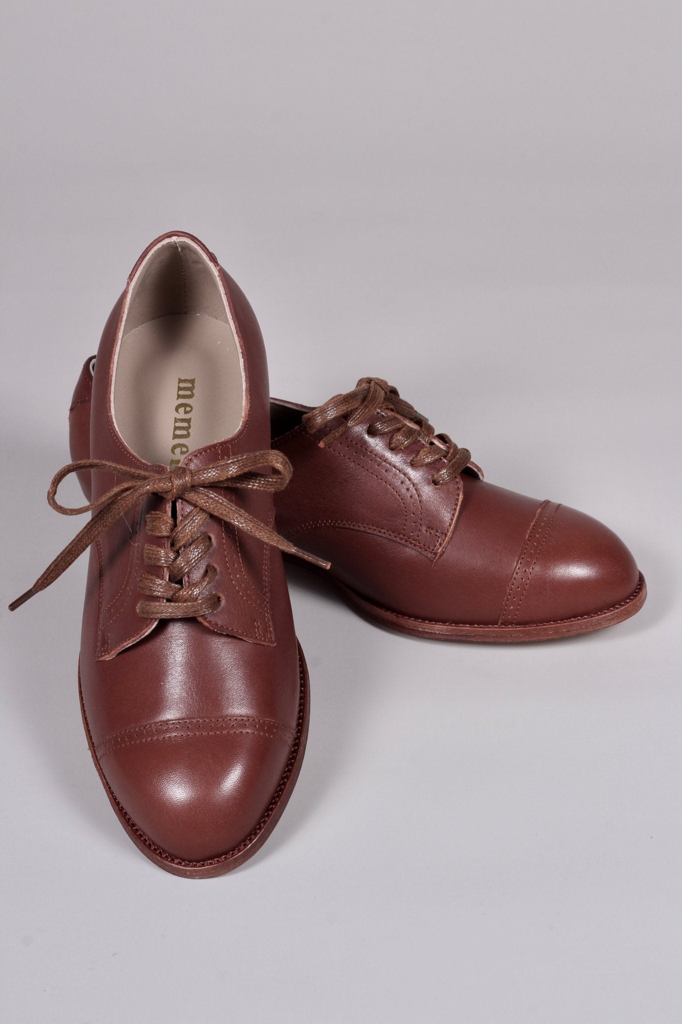 1940s Derby shoes - Brown - Eleanor